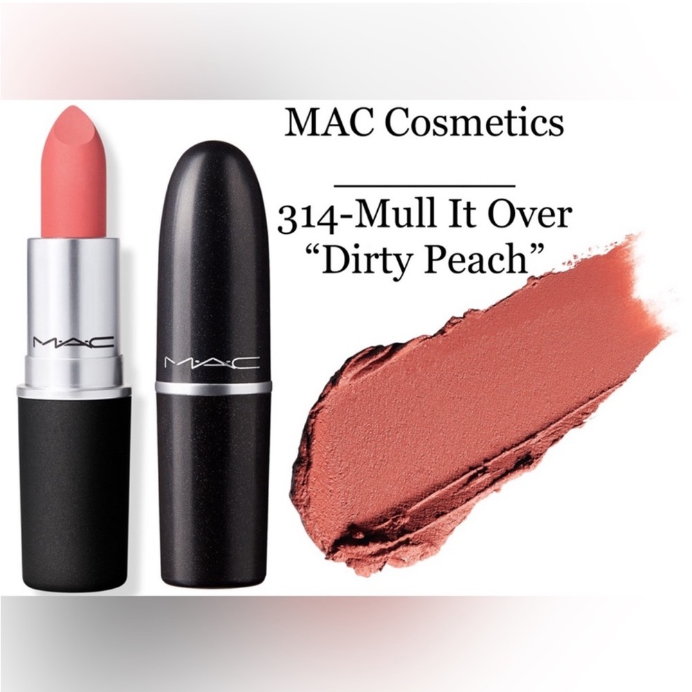 NEW 🔥 MAC “ MULL IT OVER “ POWDER KISS LIPSTICK 💄
